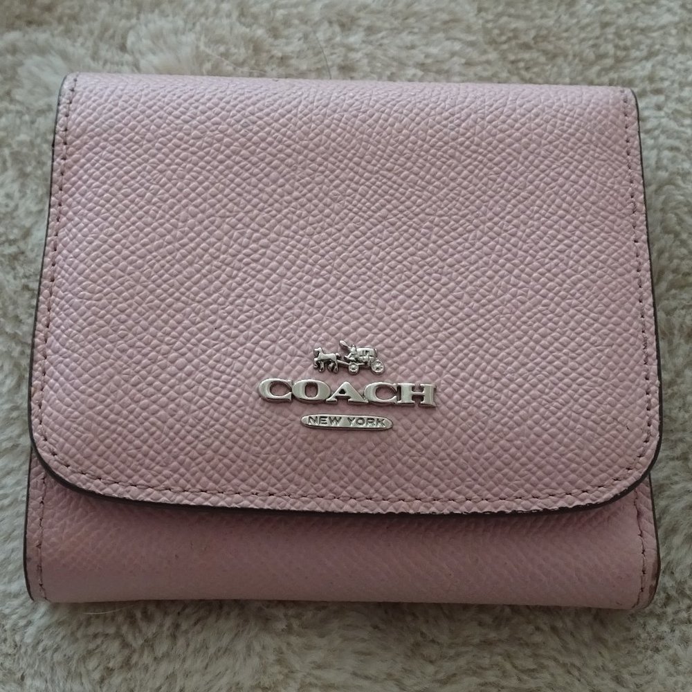 Small Pink Coach Wallet